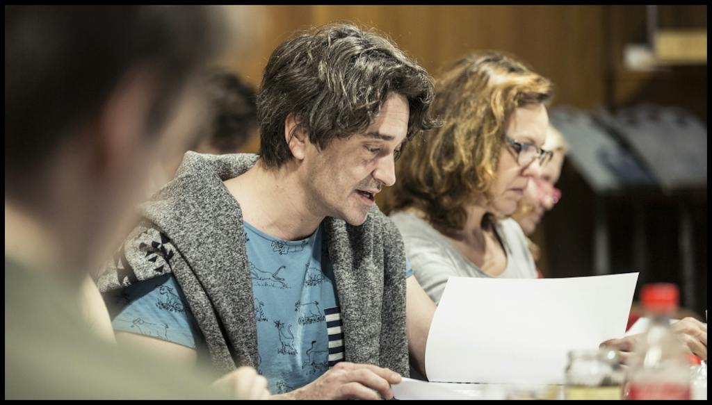 Foto z první čtené zkoušky: Patrik Borecký