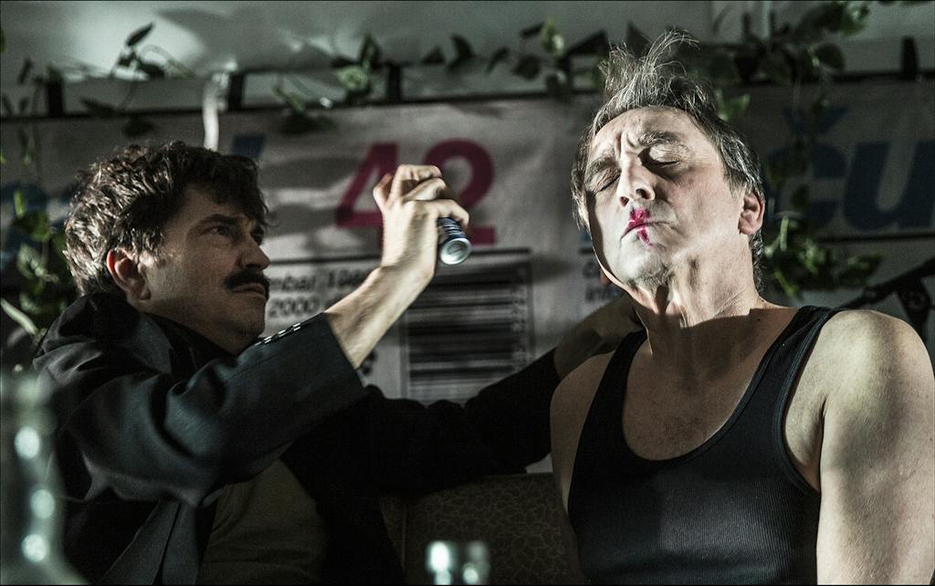 Činohra | Návštěva: Saša Rašilov, Ondřej Pavelka – foto: Patrik Borecký