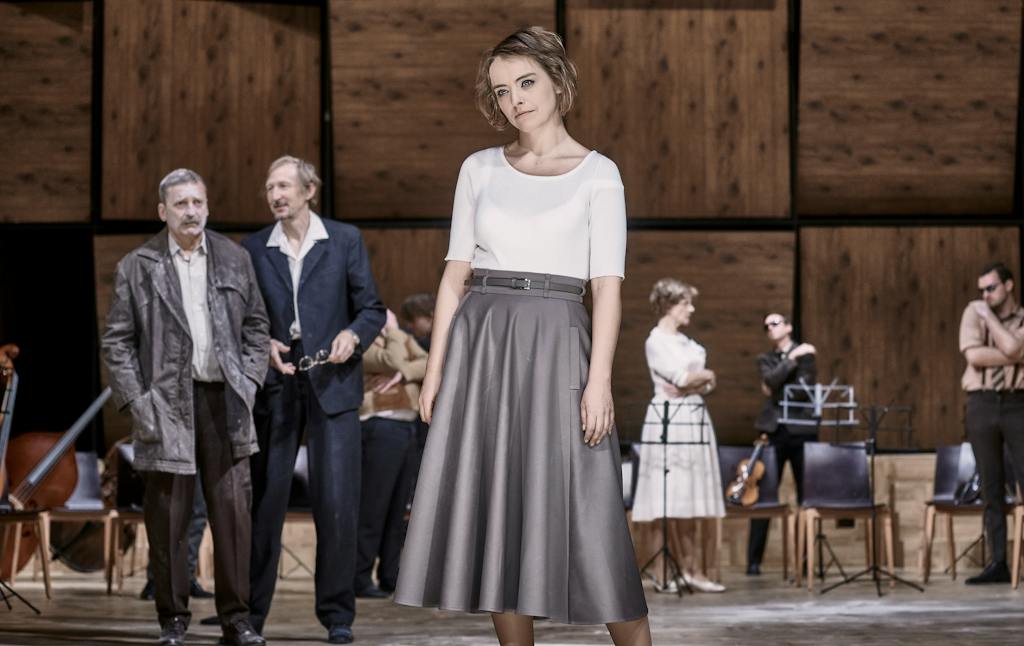 Činohra | Maryša: David Prachař (Vávra), Vladimír Javorský (Lízal), Pavla Beretová (Maryša) – foto: Martin Špelda