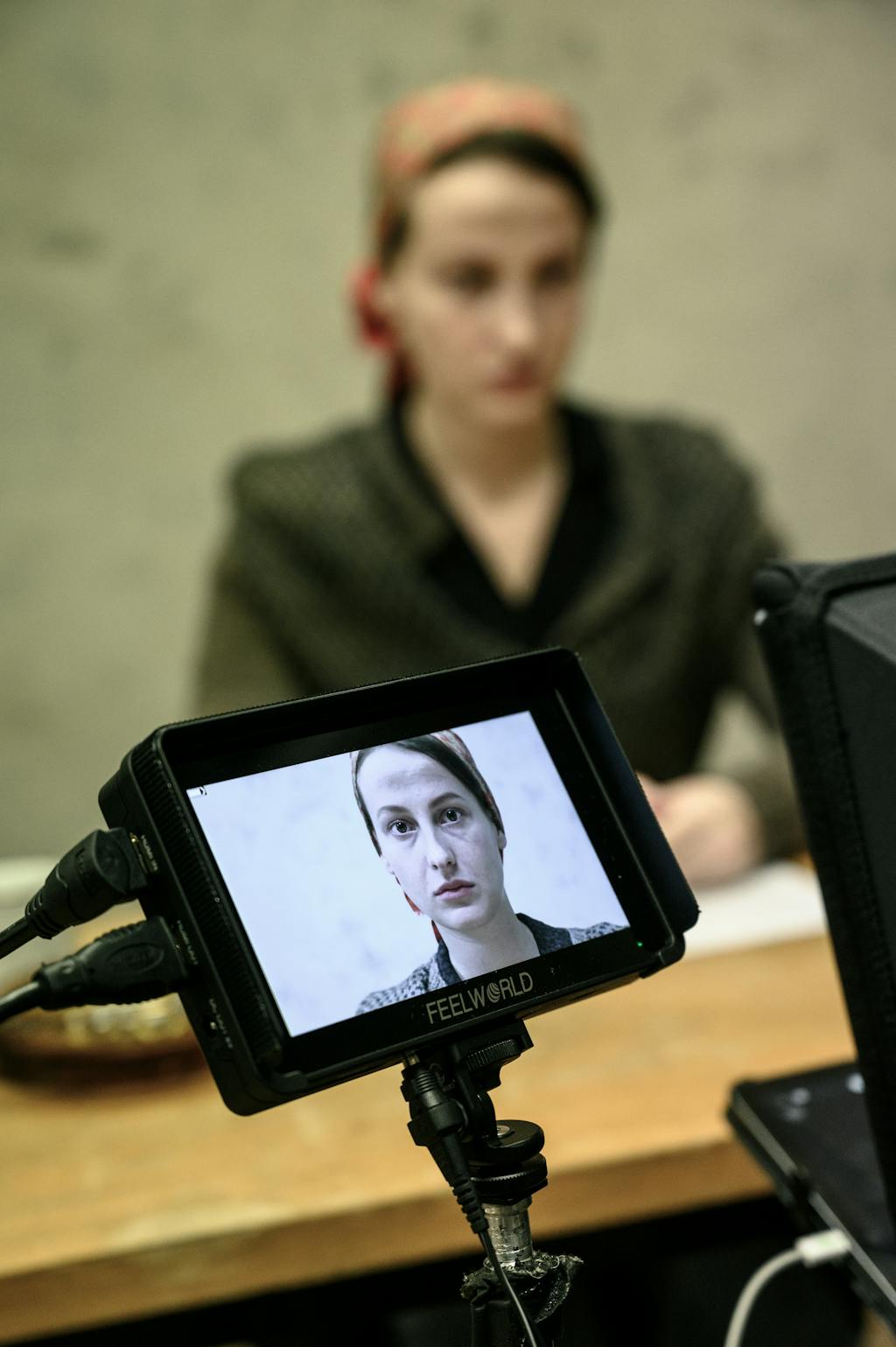 Očitý svědek – Anna Fialová – foto z natáčení (foto: Petr Neubert)