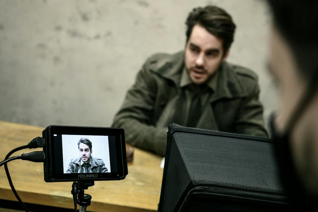 Očitý svědek – Patrik Děrgel – foto z natáčení (foto: Petr Neubert)