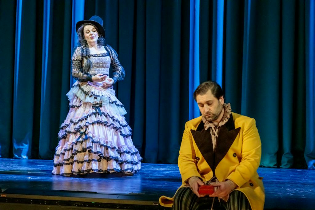 Opera ND | Don Giovanni: Donna Anna a Don Ottavio (J. Sibera a R. Samek) - foto: Jan Pohribný