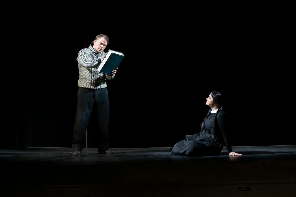 Státní opera | Bludný Holanďan: SENTA (Elisabeth Teige), ERIK (Aleš Briscein) – foto: Zdeněk Sokol