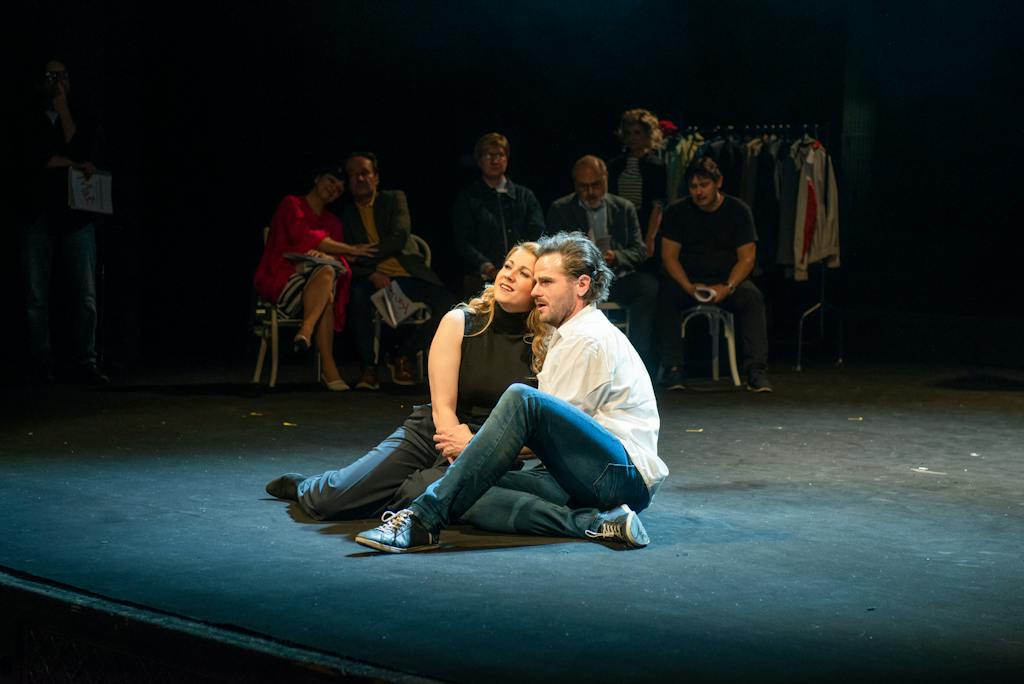 NT Opera I The Bartered Bride: Kateřina Kněžíková (Mařenka), Peter Berger (Jeník) – photo: Ilona Sochorová 