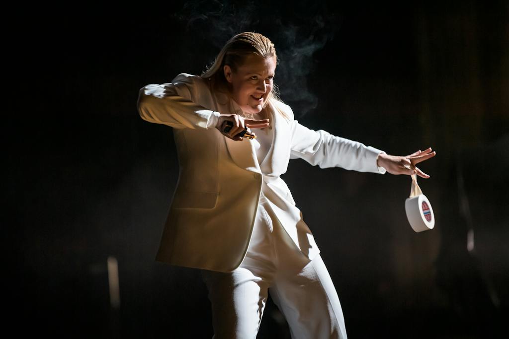 State Opera I Flammen: Tone Kummervold (La Morte) – photo: Serghei Gherciu