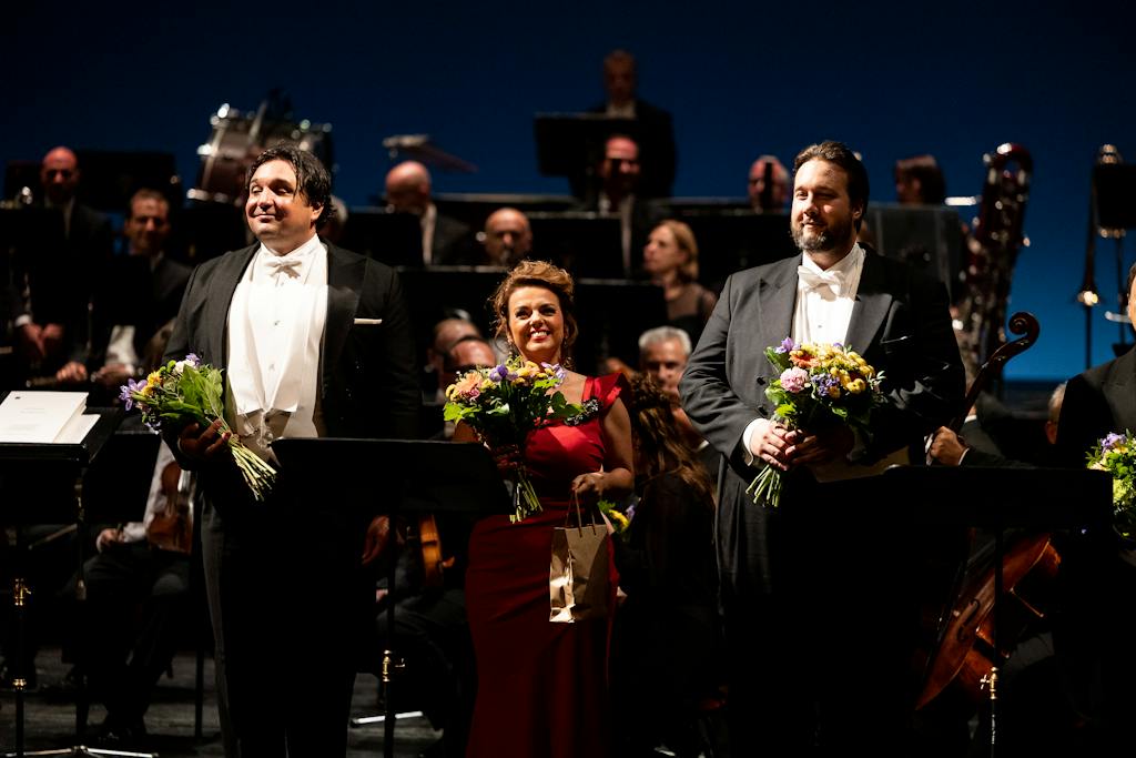 Opera ND I Leoš Janáček: Věc Makropulos: Adam Plachetka (Jaroslav Prus), Jana Sibera (Kristina), Jan Martiník (Dr. Kolenatý), Orchestr Národního divadla – foto: Zdeněk Sokol