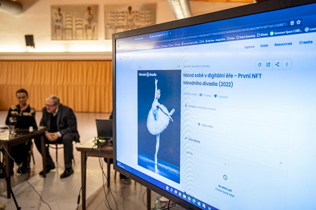 První NFT (Non Fungible Token) dražba v ND