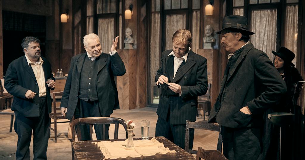 Drama | Hordubal: Filip Rajmont (Michal Herpák), Alois Švehlík (Andrej Pjosa), Jan Bidlas (Vasil Gerič), David Prachař (Míša), Martina Znamenáčková (Wanderer) – photo: Martin Špelda