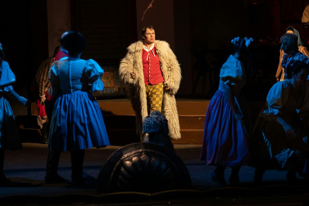 Opera ND I Čert a Káča: Aleš Briscein (Ovčák Jirka) – foto: Zdeněk Sokol