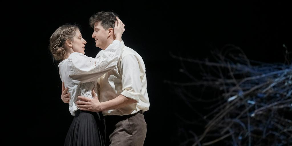 Činohra | Naši furianti: Marie Poulová (Verunka), Šimon Krupa (Václav) – foto: Martin Špelda
