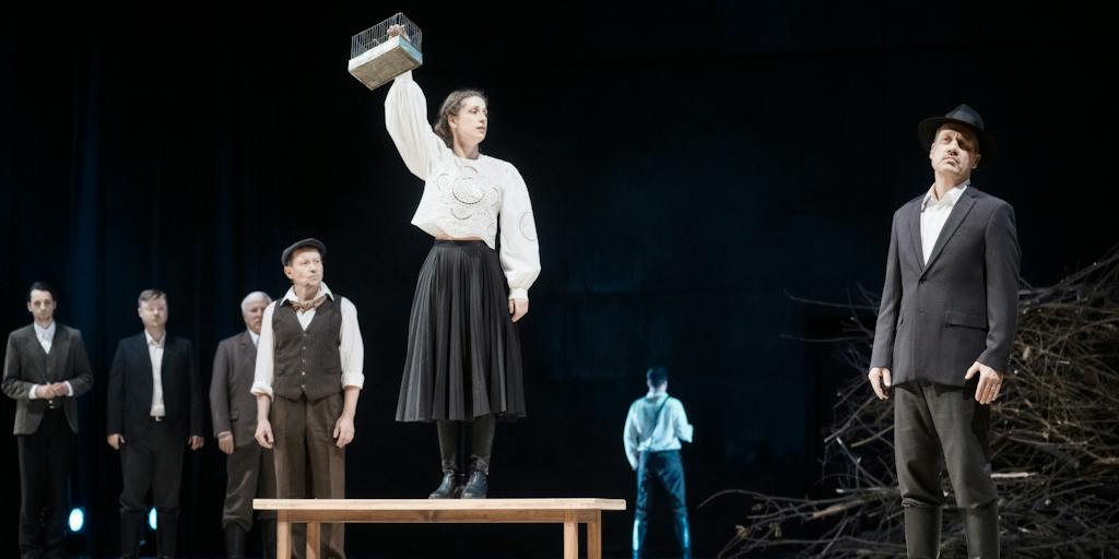 Činohra | Naši furianti: Marie Poulová (Verunka), David Matásek (Filip Dubský) – foto: Martin Špelda