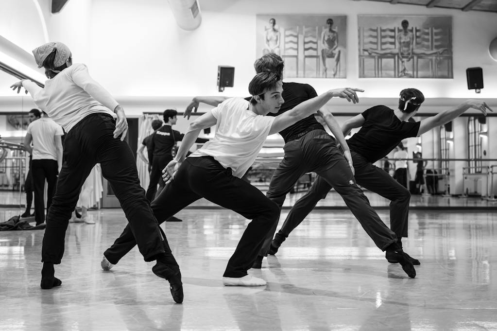 Ballet | Cinderella, rehearsals; photo: Serghei Gherciu