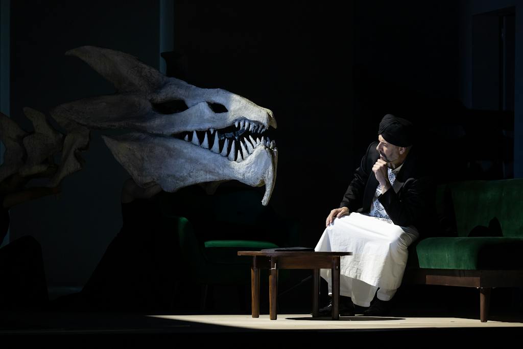 Opera ND I Armida (zkouška): František Zahradníček (Hydraot) – foto: Zdeněk Sokol