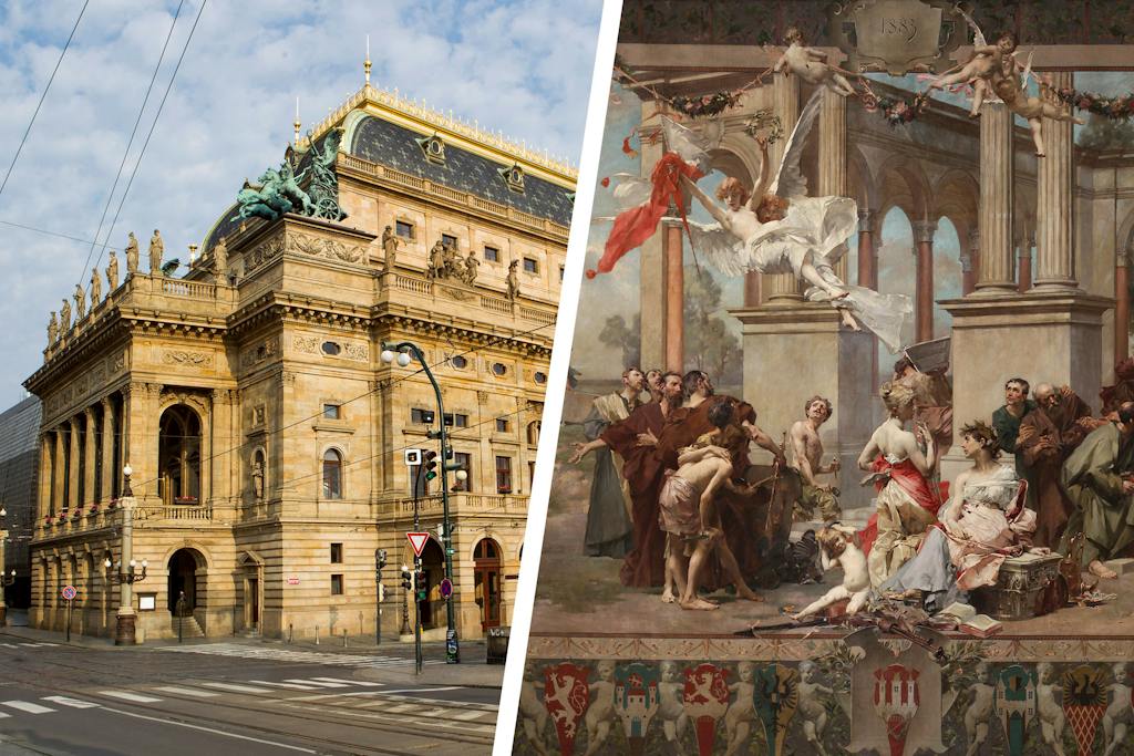 Tematická prohlídka Národního divadla – Malířství