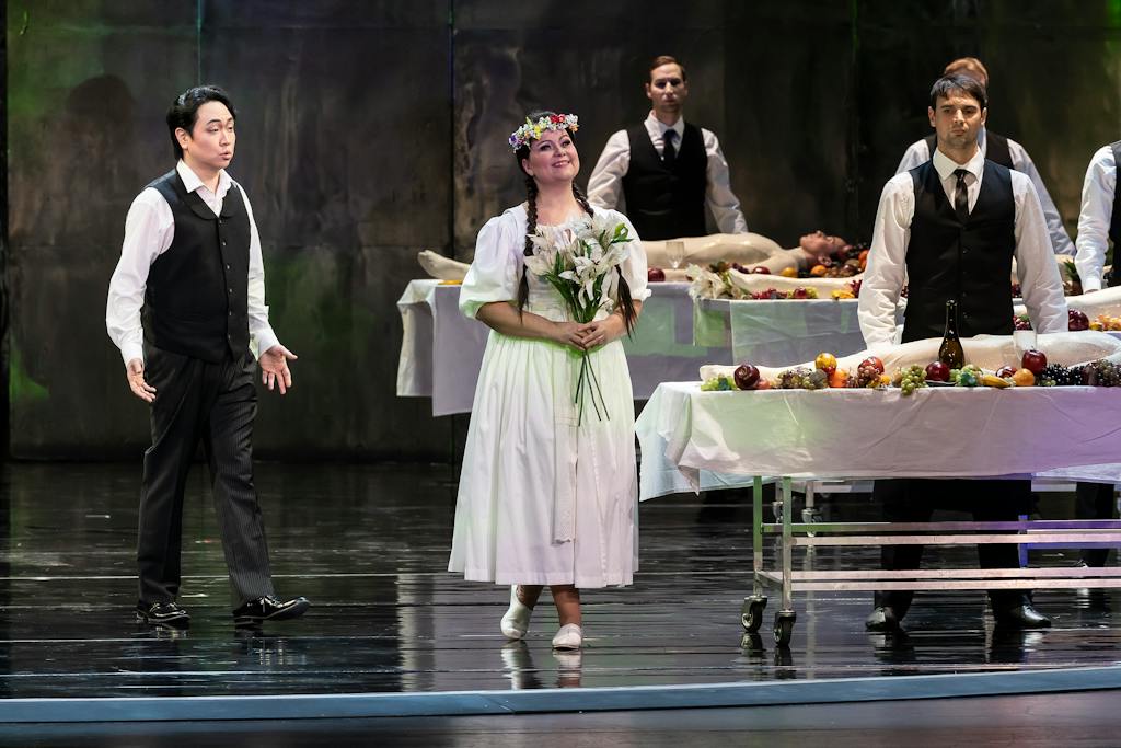 State Opera I Mefistofele: Kyungho Kim (Faust), Petra Alvarez Šimková (Marguerite), National Theatre Opera Ballet – photo: Zdeněk Sokol