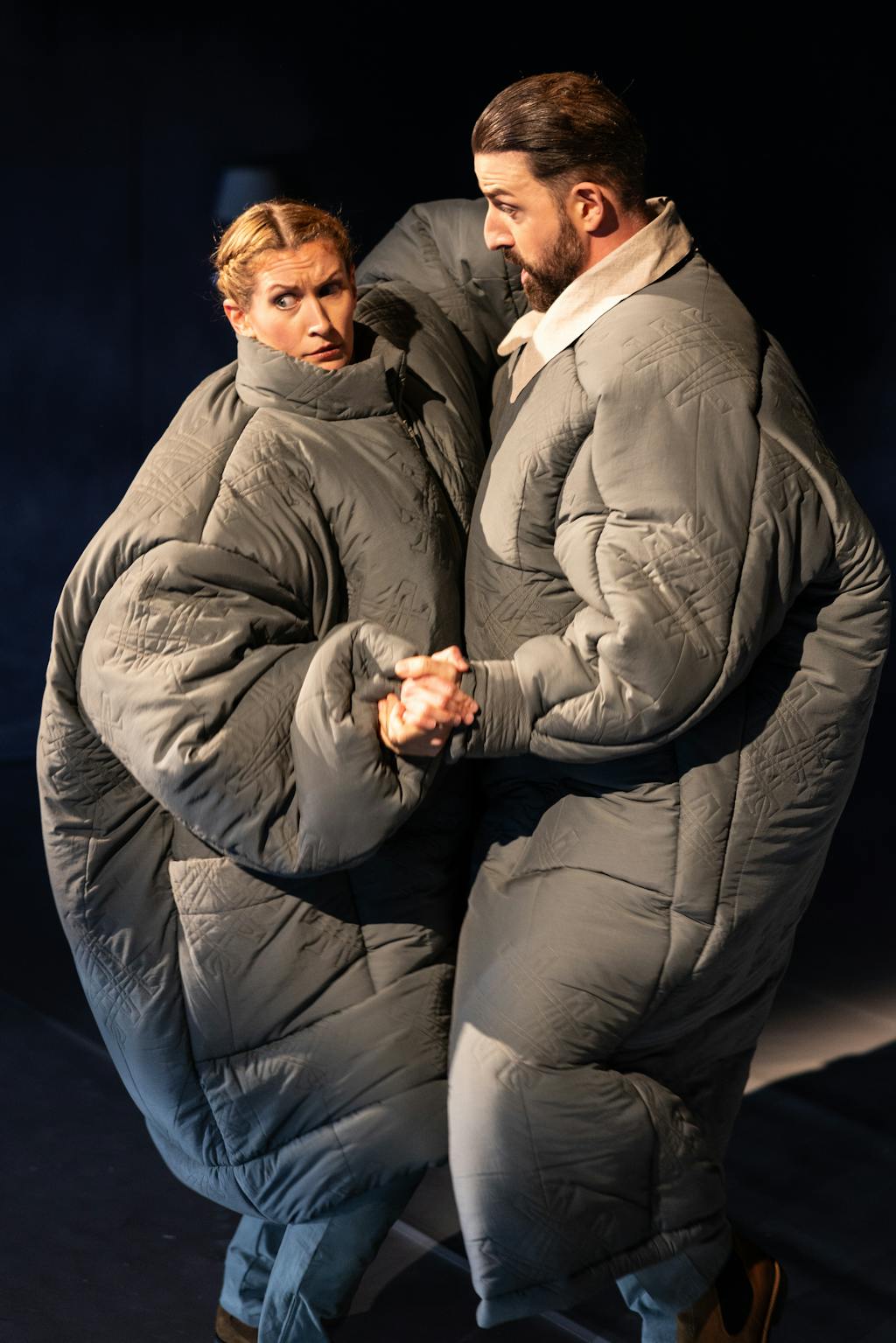 Opera ND I Rusalka: Arnheiður Eiríksdóttir (Kuchtík), Csaba Kotlár (Hajný / Lovec) – foto: Pavel Hejný