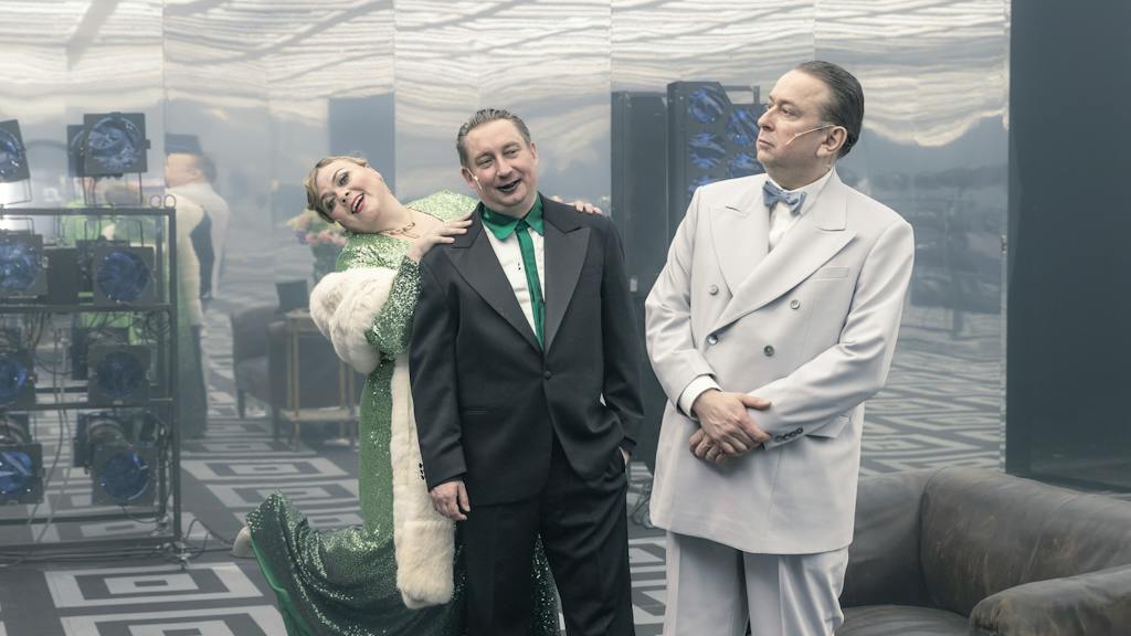 Drama | Mephisto:  Lucie Polišenská (Lotta Lindenthal), Robert Mikluš (Hendrik Höfgen), Marek Daniel (Air Force General) –⁠⁠⁠⁠⁠⁠⁠⁠⁠⁠⁠⁠⁠⁠ photo: Patrik Borecký