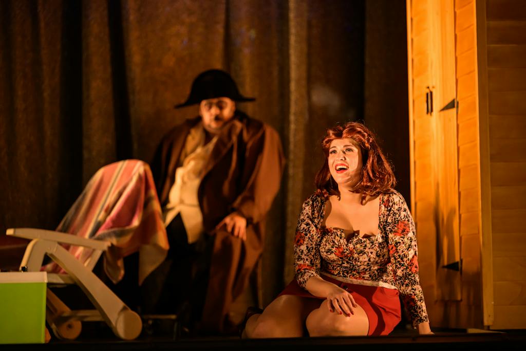 State Opera I Le Grand Macabre: Victoria Khorosunova (Mescalina) – photo: Serghei Gherciu