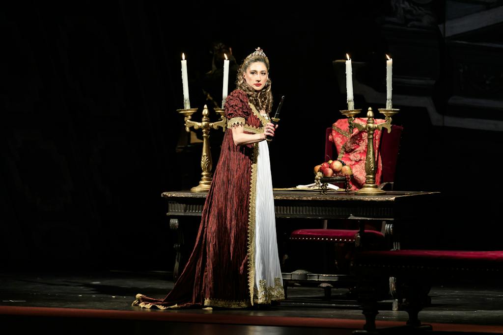 Státní opera I Tosca: Ghiulnara Raileanu (Tosca) – foto: Serghei Gherciu