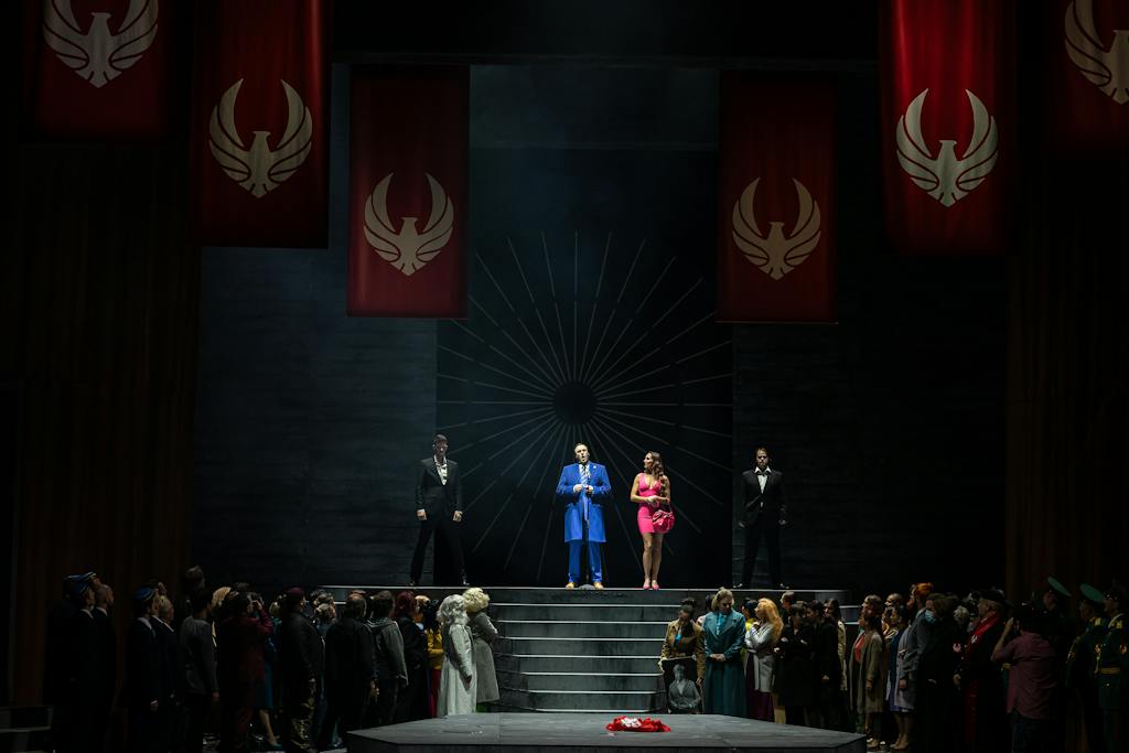 Opera ND I Šárka: Svatopluk Sem (Kníže Přemysl), Sbor Národního divadla, Balet Opery Národního divadla – foto: Zdeněk Sokol