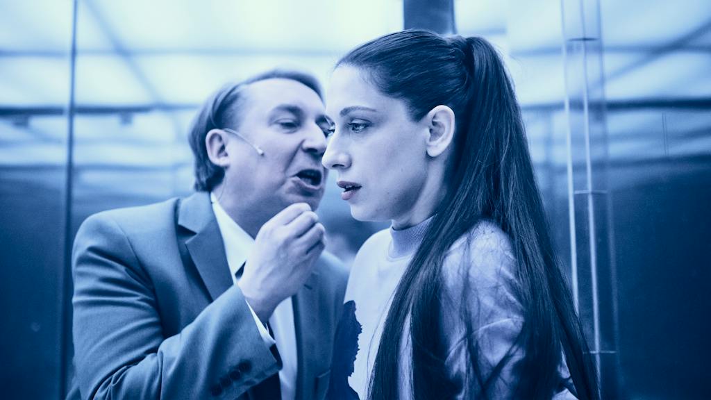 Činohra | Privatizace: Robert Mikluš, Marie Poulová – foto: Martin Špelda