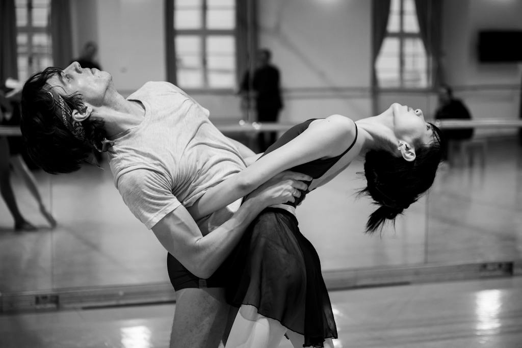 Balet | Sarkasmy (zkoušky); Haruka Iguchi, Erival Garioli; foto: Serghei Gherciu