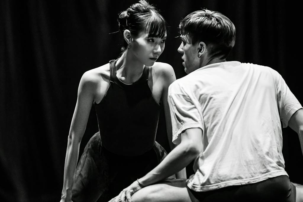 Balet | Sarkasmy (zkoušky); Haruka Iguchi, Erival Garioli; foto: Serghei Gherciu