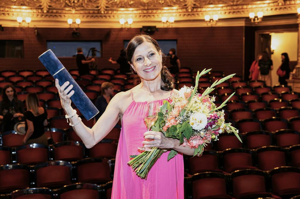 Tereza Podařilová vstoupila do Síně slávy Národního divadla