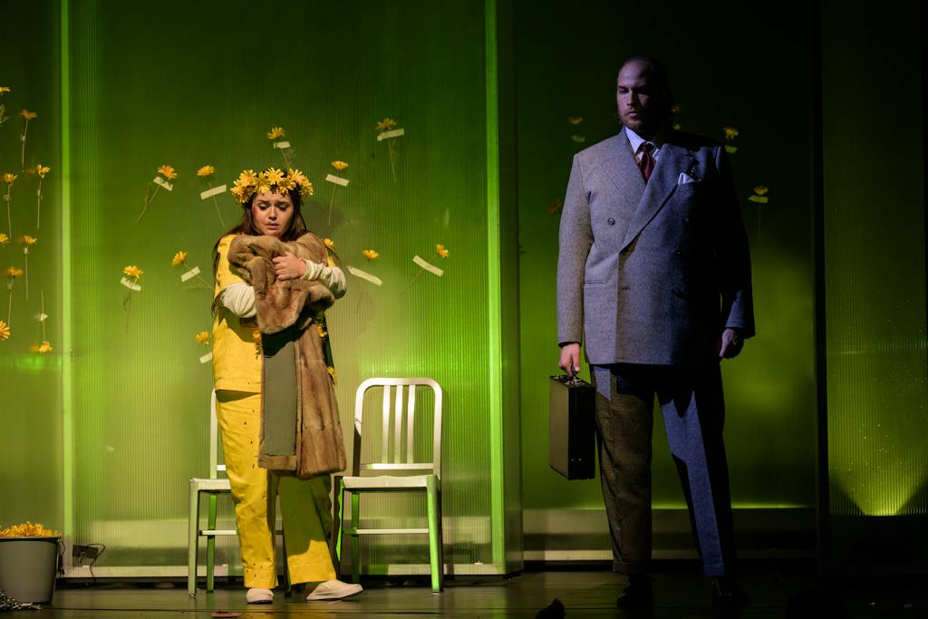 Opera I Idomeneo: Ekaterina Krovateva (Ilia), Evan LeRoy Johnson (Idomeneo) – photo: Serghei Gherciu
